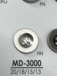 MD3000 Botón De Metal De 4 Agujeros Para Chaquetas Y Trajes IRIS Foto secundaria