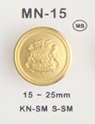 MN15 Botón metálico