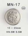 MN17 Botón metálico