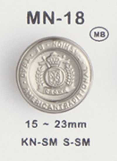 MN18 Botón metálico