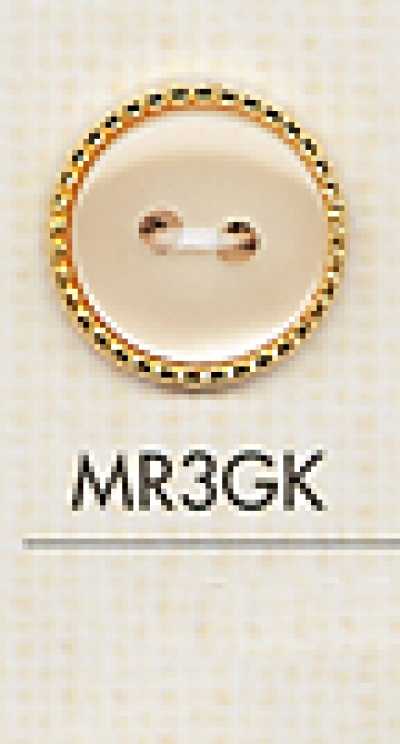 MR3GK Botón de plástico glamuroso de 2 orificios para camisas y blusas