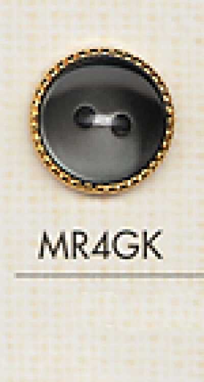MR4GK Botón de plástico elegante de 2 agujeros para camisas