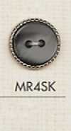 MR4SK Elegante botón de plástico de 2 agujeros para camisas
