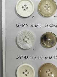MY100 Botón De 4 Agujeros Estilo Búfalo De Resina De Poliéster DAIYA BUTTON(DAIYA BUTTON) Subfoto