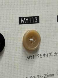 MY113 Botones De Poliéster De 4 Agujeros, Sencillos Y Elegantes, Para Camisas Y Blusas.[Botón] DAIYA BUTTON(DAIYA BUTTON) Subfoto