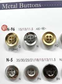 N96 Botón De Metal IRIS Foto secundaria