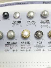 NA5583 Botones Con Forma De Perla Para Teñir[Botón] IRIS Foto secundaria