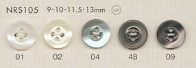 NRS105 BOTONES DAIYA Botones De Poliéster Con Concha