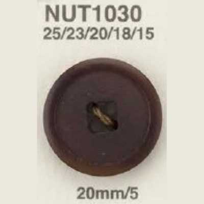 NUT1030 Botón de nuez de 4 agujeros
