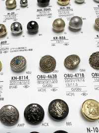 OBU4638 Botón De Metal IRIS Foto secundaria