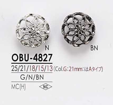 OBU4827 Botón de metal