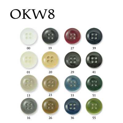 OKW8 Botón para pantalón de poliéster