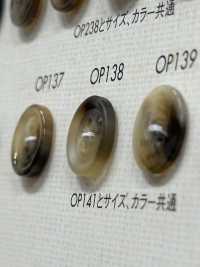 OP138 Botones De Poliéster Mate De 4 Agujeros Estilo Búfalo[Botón] DAIYA BUTTON(DAIYA BUTTON) Subfoto