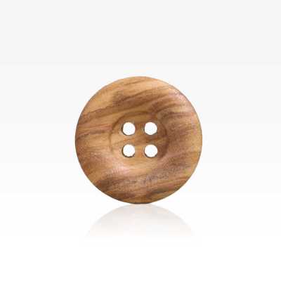 OW798 Botón de madera/contrachapado de 4 agujeros