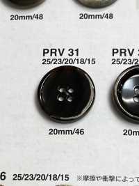 PRV31 Botón Con Forma De Búfalo IRIS Foto secundaria