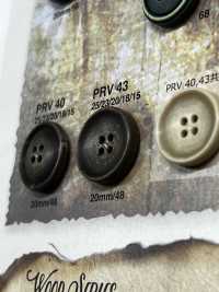 PRV43 Botones De Hueso Para Trajes Y Chaquetas[Botón] IRIS Foto secundaria