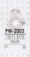 PW2003 Botón redondo tipo bola teñible