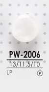 PW2006 Botón de poliéster para teñir