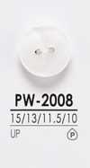 PW2008 Botones teñibles para camisa
