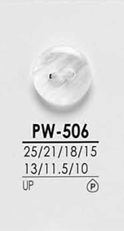 PW506 Botones para camisa para teñido en negro