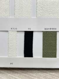 RCW1831 コットンストレッチ ヘリンボン[Cordón De Cinta De Cinta] RIVER Subfoto