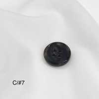 REAL-D Botón De Cuerno Simple De 4 Orificios Buffalo Koutoku Button Foto secundaria