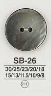 SB26 Botón de concha