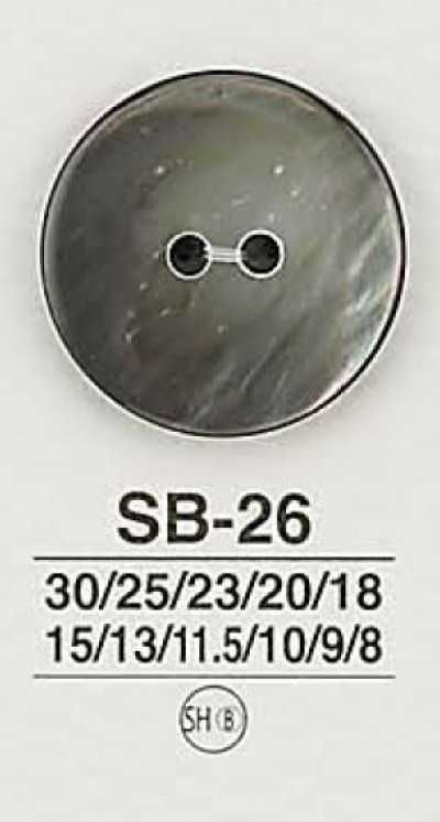 SB26 Botón de concha