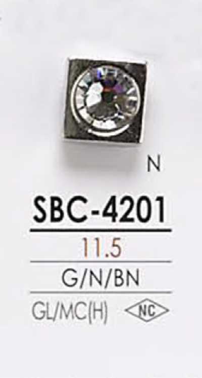 SBC4201 Botón de cristal