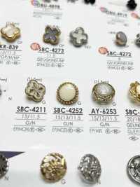 SBC4252 Botón De Metal Para Teñir IRIS Foto secundaria