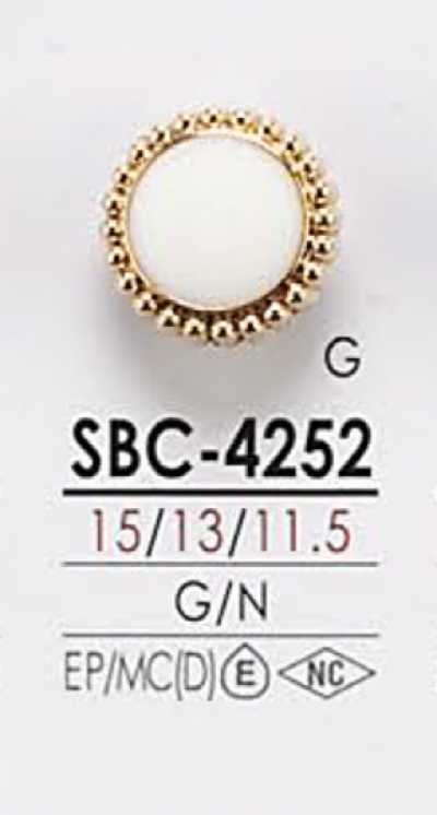 SBC4252 Botón metálico para teñir