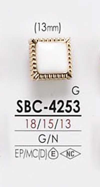 SBC4253 Botón metálico teñible