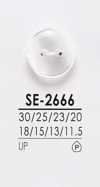 SE2666 Botones para camisas para teñir