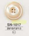 SN1017 Botón de cuatro agujeros de nácar Takase