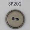 SP202 Botón chapado en resina ABS
