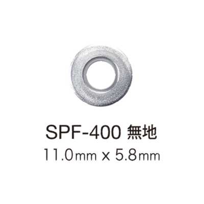 SPF400 Ojal plano 11 mm x 5,8 mm