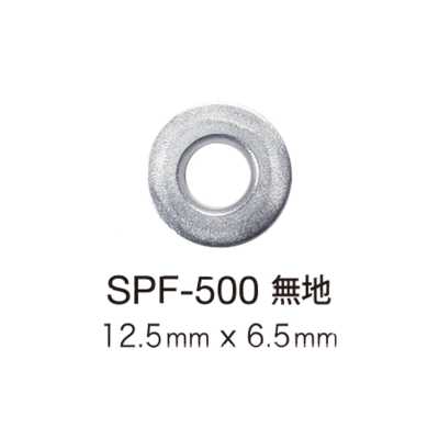 SPF500 Ojal plano 12.5mm x 6.5mm