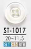 ST1017 Botón brillante de concha Takase de 4 agujeros