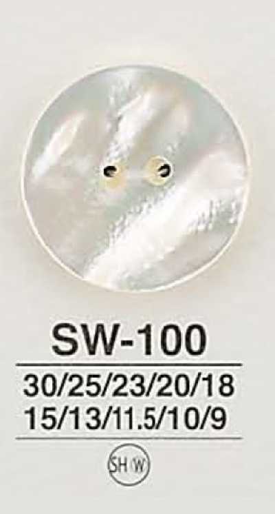SW100 Botón de concha