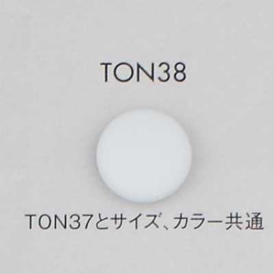 TON38 Botón simple de nylon
