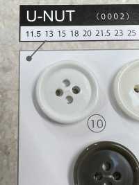 UNUT [Estilo Tuerca] Botón De 4 Orificios Con Borde Y Brillo NITTO Button Foto secundaria