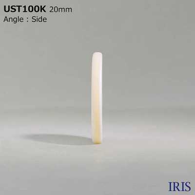 UST100K Material Natural Teñido Frente Agujero 2 Shell Shell Shell Mate Botón IRIS Foto secundaria