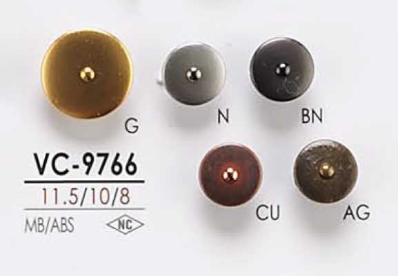 VC9766 Botón metálico