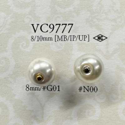 VC9777 Botón con efecto perla