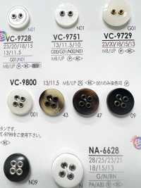 VC9800 Botones De Arandela Con Ojales De 4 Orificios[Botón] IRIS Foto secundaria