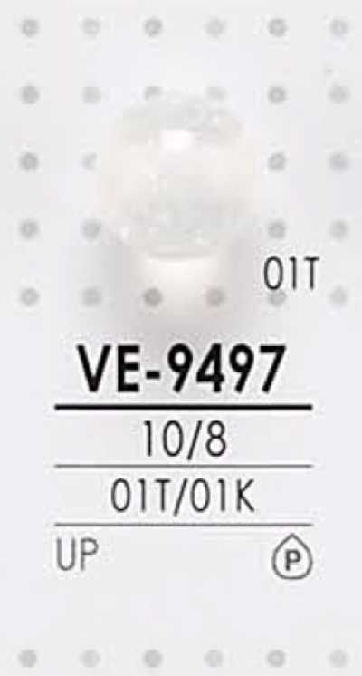 VE9497 Botón redondo tipo bola teñido