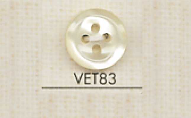 VET83 DAIYA BUTTONS Botón de poliéster tipo concha