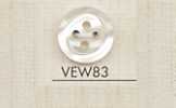 VEW83 DAIYA BUTTONS Botón de poliéster con efecto nácar