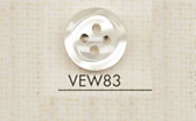 VEW83 DAIYA BUTTONS Botón de poliéster con efecto nácar