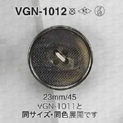 VGN1012 Botón de resina de poliéster/latón con orificio frontal de 4 agujeros